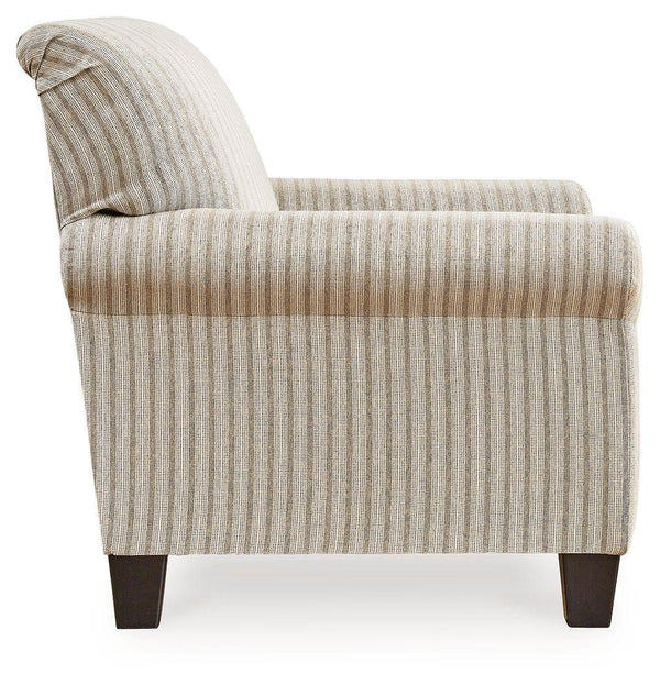 Signature Design by Ashley® - Valerani - Sandstone - Sofa, Loveseat, Accent Chair - 5th Avenue Furniture