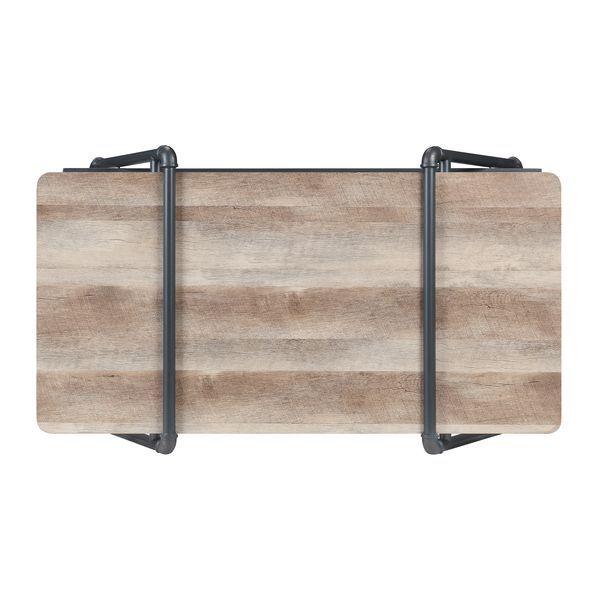 ACME - Brantley - Coffee Table - Oak & Sandy Gray Finish - 5th Avenue Furniture