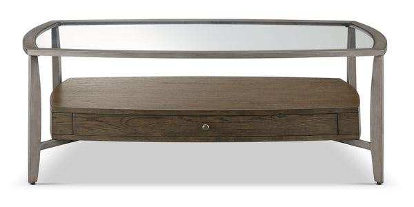 Magnussen Furniture - Ardis - Rectangular Cocktail Table - Wallaby - 5th Avenue Furniture