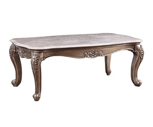 ACME - Jayceon - Coffee Table - Marble & Champagne - 5th Avenue Furniture