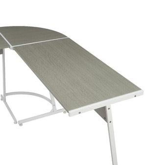 ACME - Dazenus - Desk - Gray & White Finish - 5th Avenue Furniture