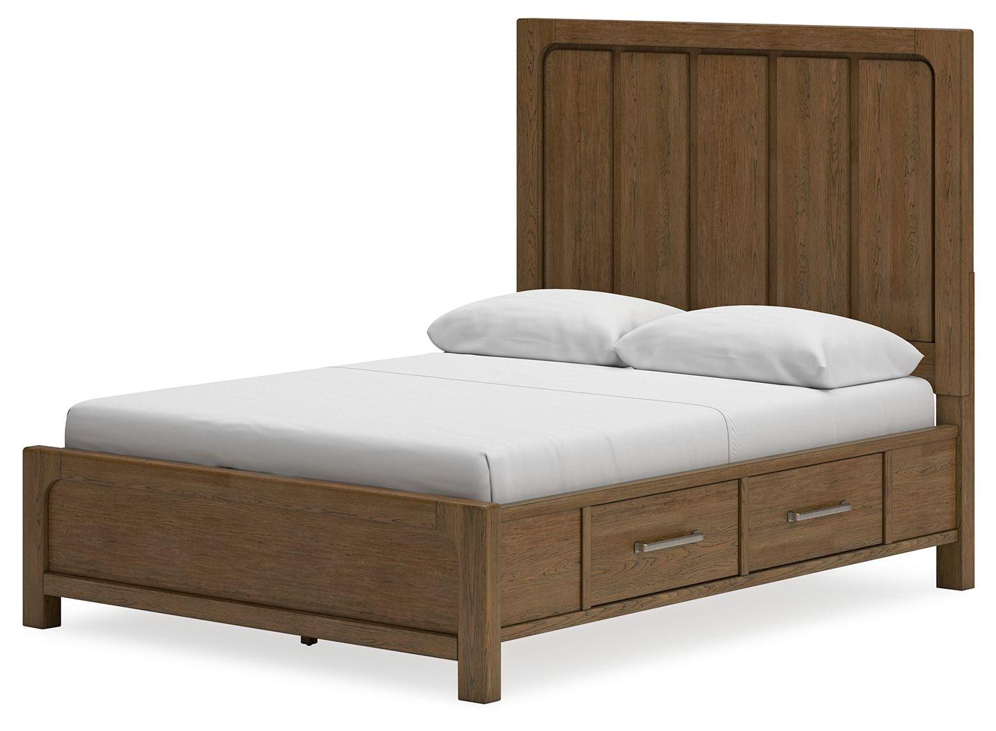 Signature Design by Ashley® - Cabalynn - Panel Bed With Storage - 5th Avenue Furniture