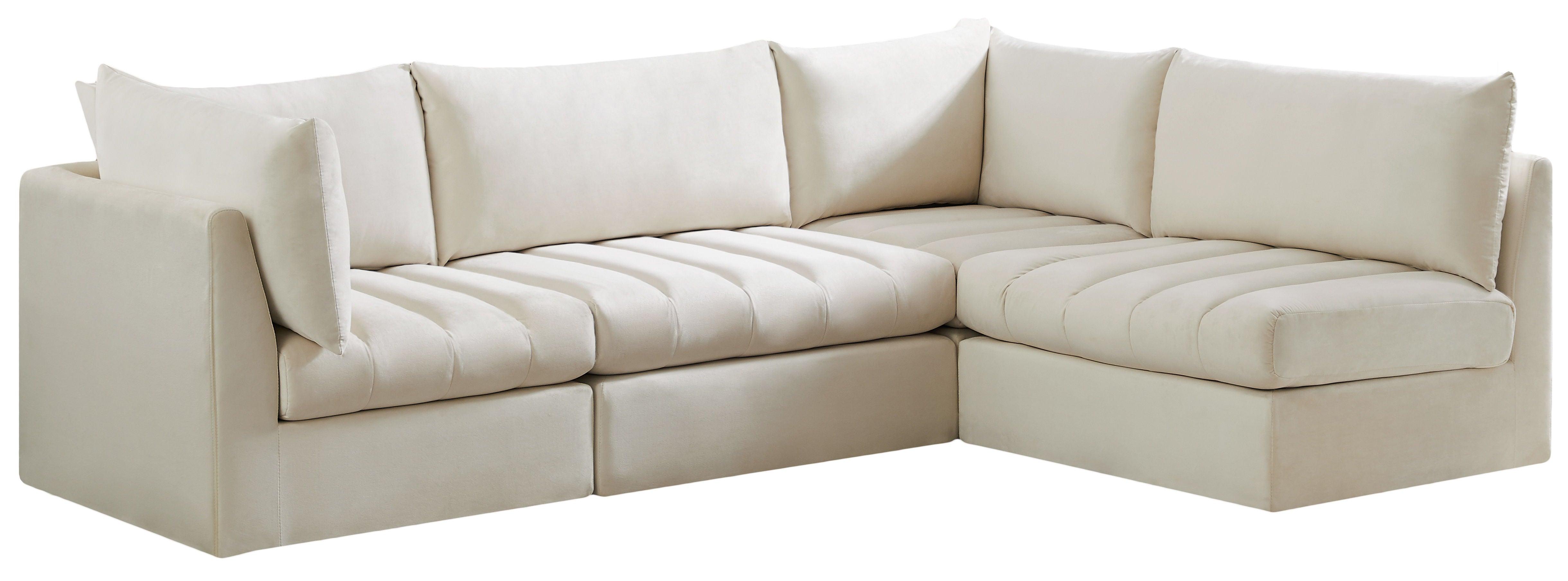 Meridian Furniture - Jacob - 4 Pc. Modular Sectional - 5th Avenue Furniture