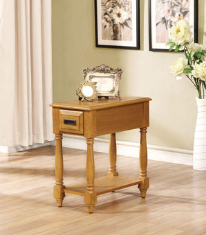 ACME - Qrabard - Accent Table - Light Oak - 5th Avenue Furniture