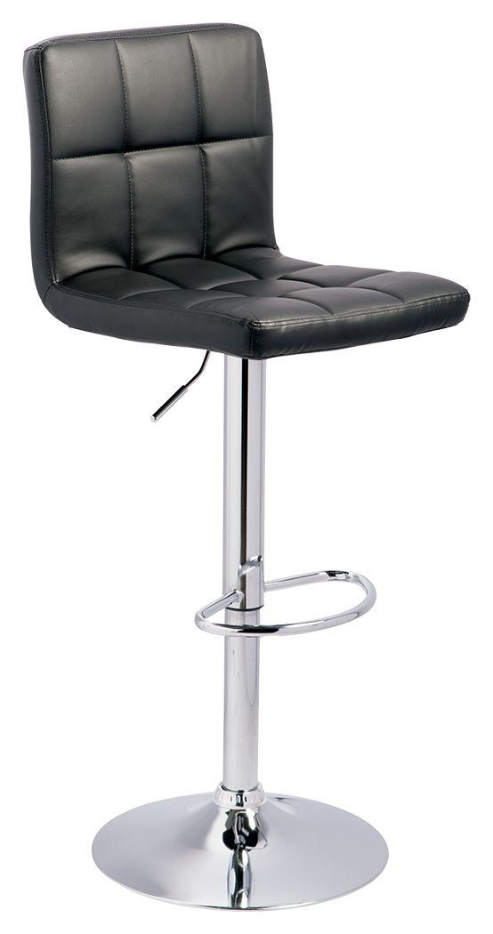 Signature Design by Ashley® - Bellatier - Adjustable Height Barstool (Set of 2) - 5th Avenue Furniture