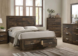 ACME - Elettra - Bed w/Storage - 5th Avenue Furniture