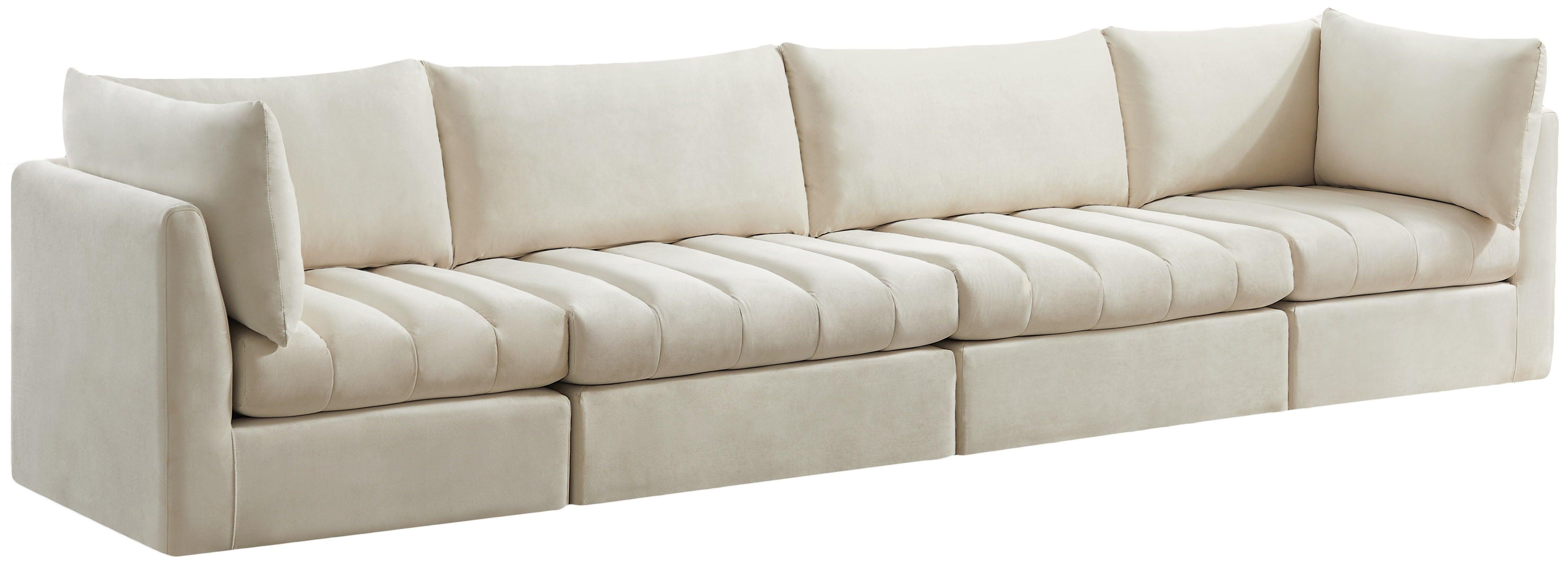 Meridian Furniture - Jacob - Modular 4 Seat Sofa - 5th Avenue Furniture