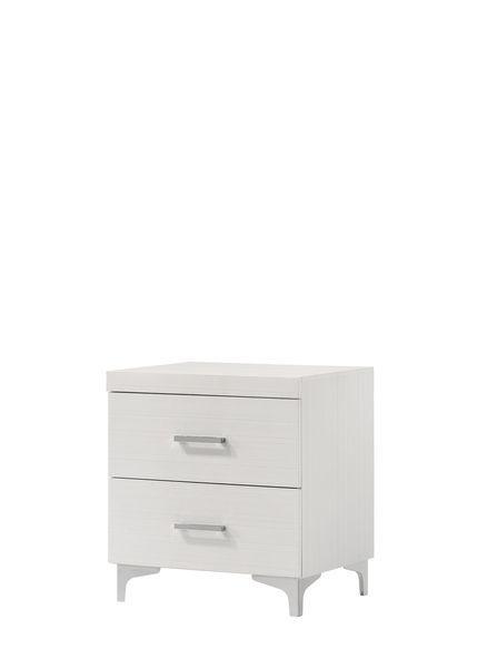 ACME - Casilda - Nightstand - White Finish - 5th Avenue Furniture