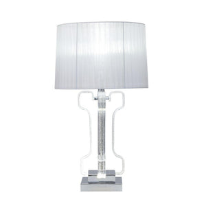 ACME - Melinda - Table Lamp - Clear Acrylic & Chrome - 5th Avenue Furniture