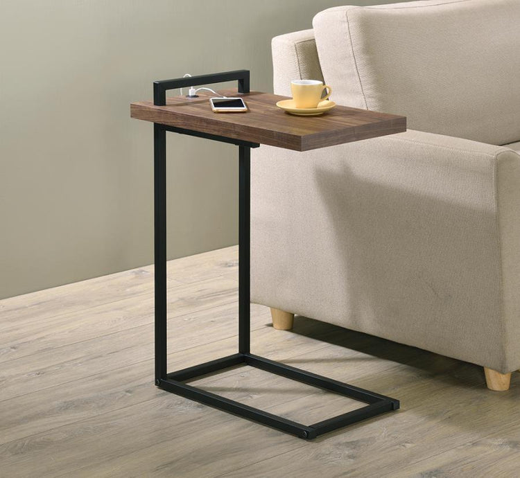 CoasterEveryday - Maxwell - Rectangular Top Accent Table with USB Port - 5th Avenue Furniture