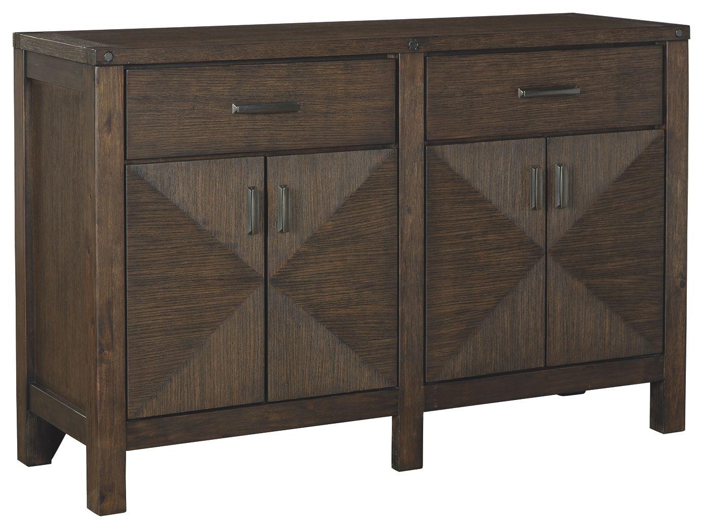 Millennium® by Ashley - Dellbeck - Brown - Dining Room Server - 5th Avenue Furniture