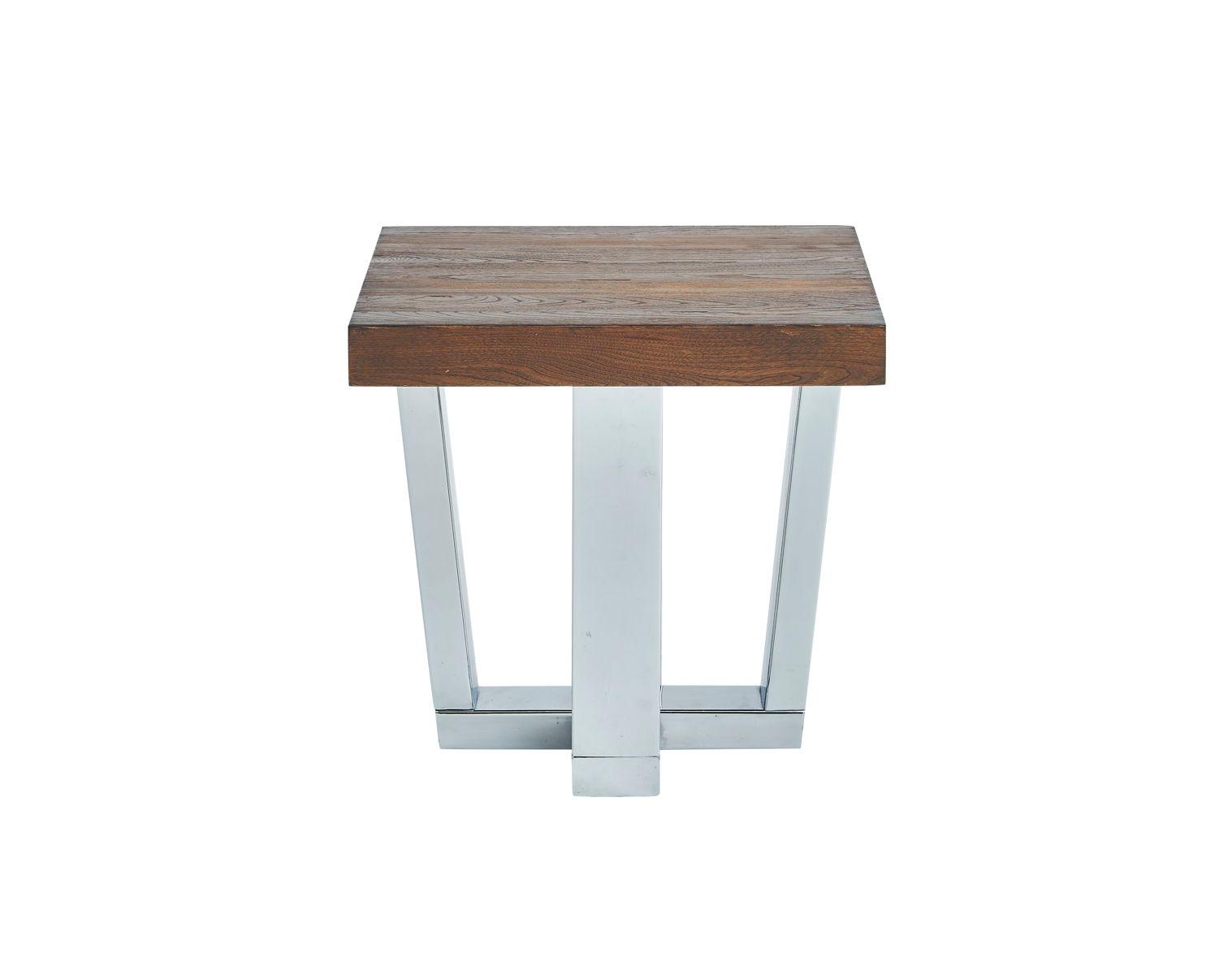 Steve Silver Furniture - Laredo - Side Table - Brown - 5th Avenue Furniture