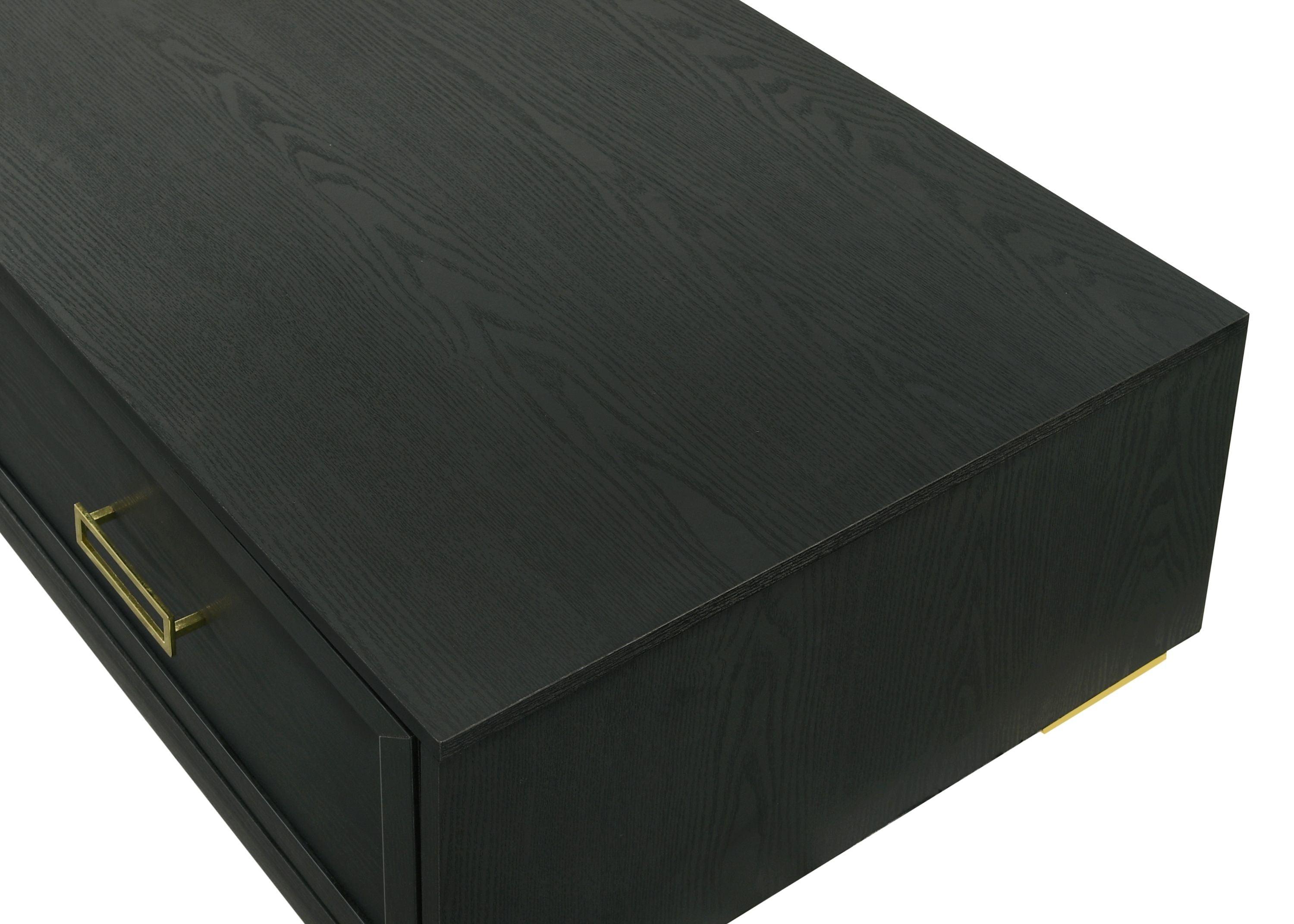 Crown Mark - Pepe - Coffee Table - Black - 5th Avenue Furniture