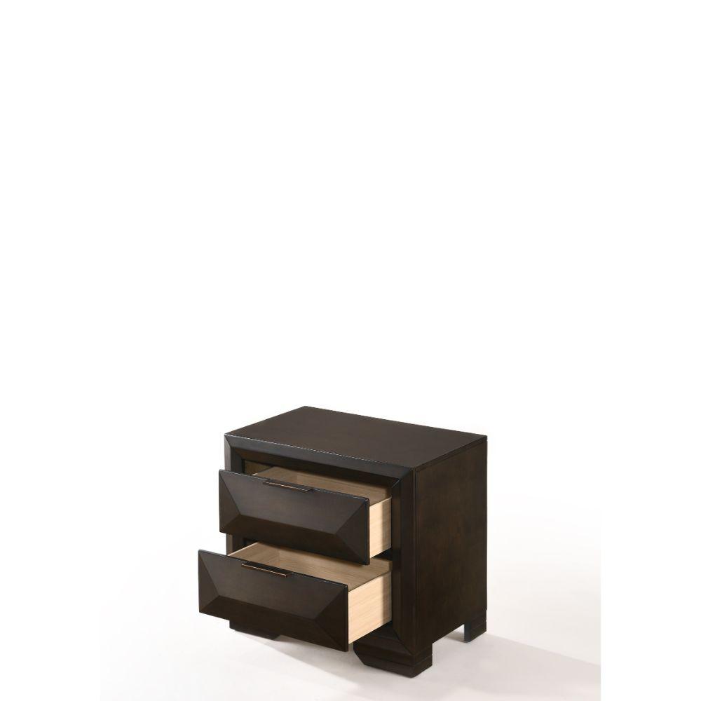 ACME - Merveille - Nightstand - Espresso - 5th Avenue Furniture