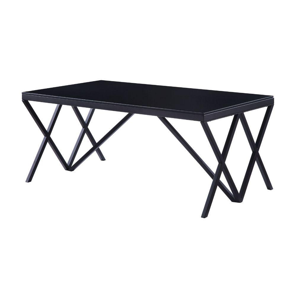 ACME - Magenta - Coffee Table - Black & Glass - 5th Avenue Furniture