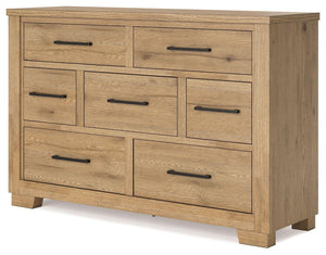 Signature Design by Ashley® - Galliden - Light Brown - Dresser - 5th Avenue Furniture