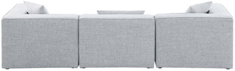 Meridian Furniture - Cube - Modular Sofa 3 Seats - 5th Avenue Furniture