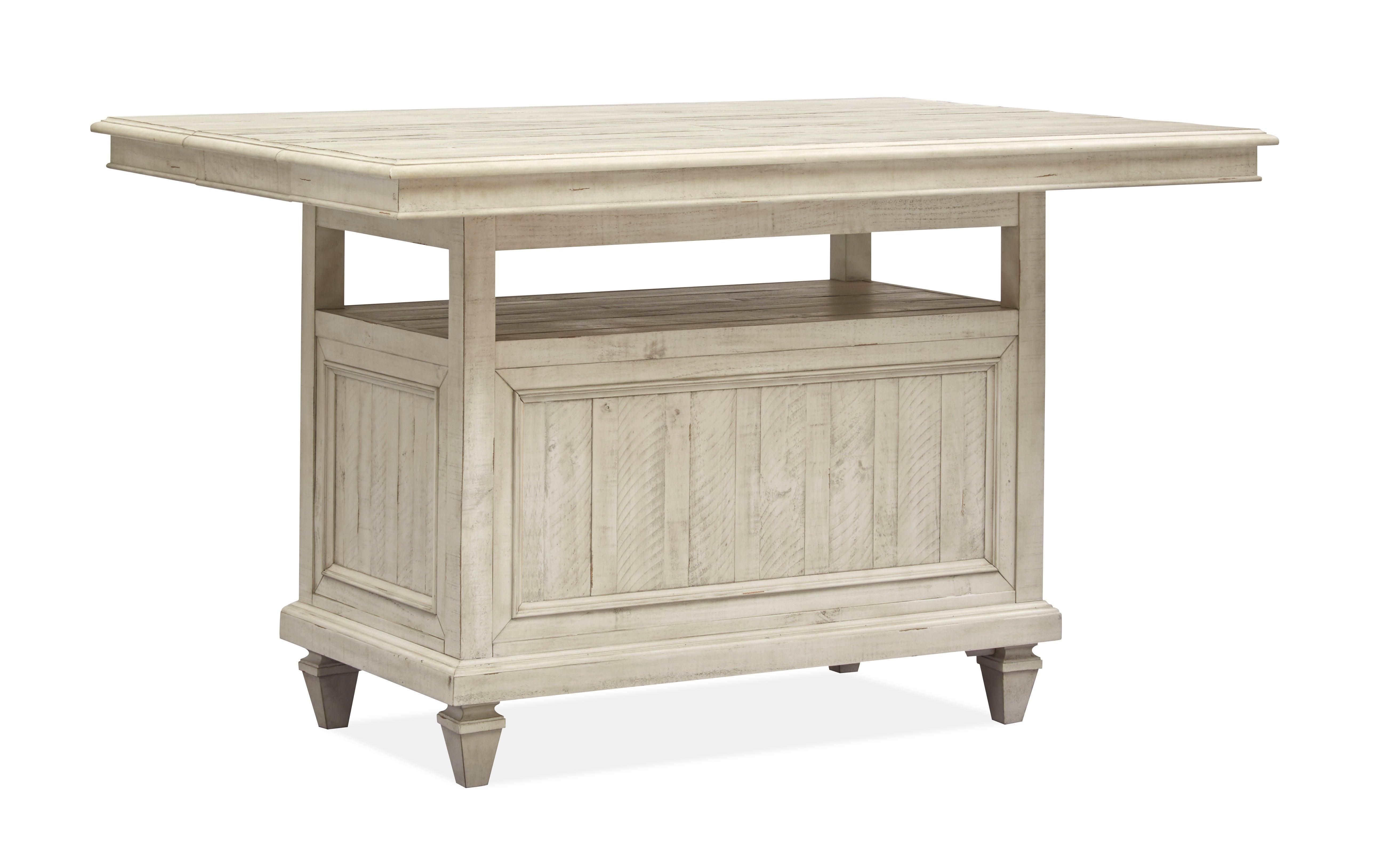 Magnussen Furniture - Newport - Rectangular Counter Table - Alabaster - 5th Avenue Furniture