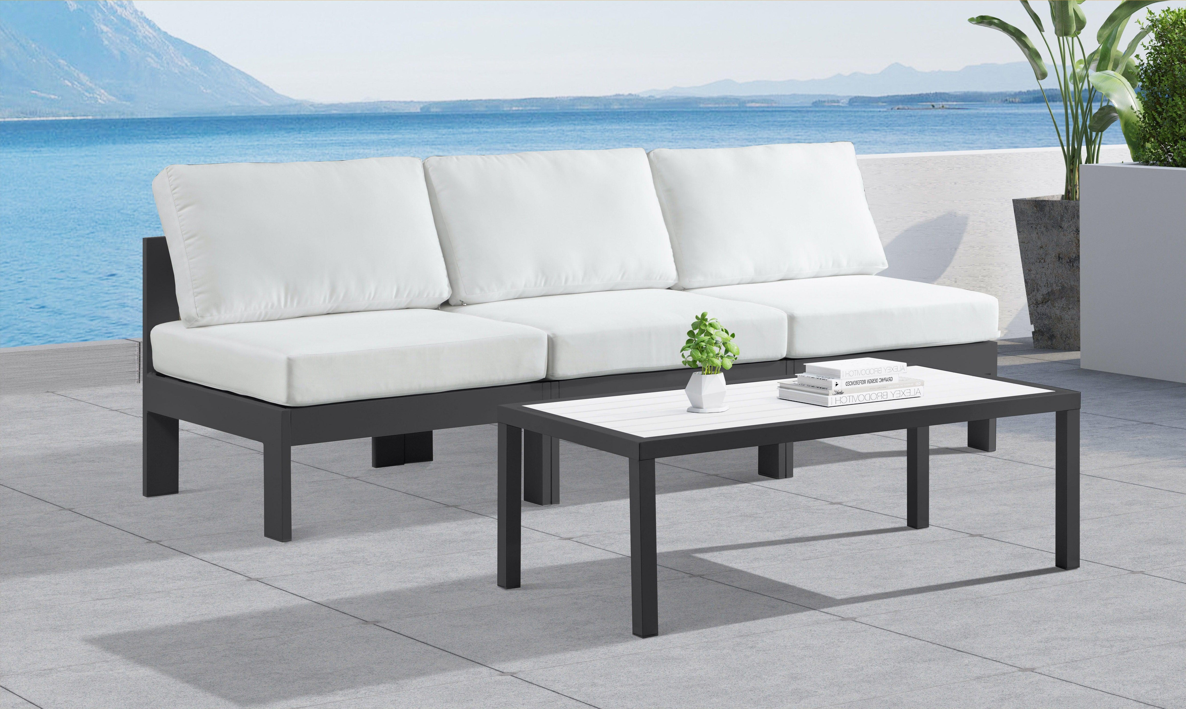 Meridian Furniture - Nizuc - Outdoor Patio Coffee Table - 5th Avenue Furniture