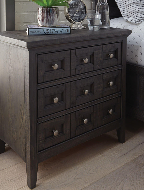 Magnussen Furniture - Westley Falls - Drawer Nightstand - Graphite - 5th Avenue Furniture