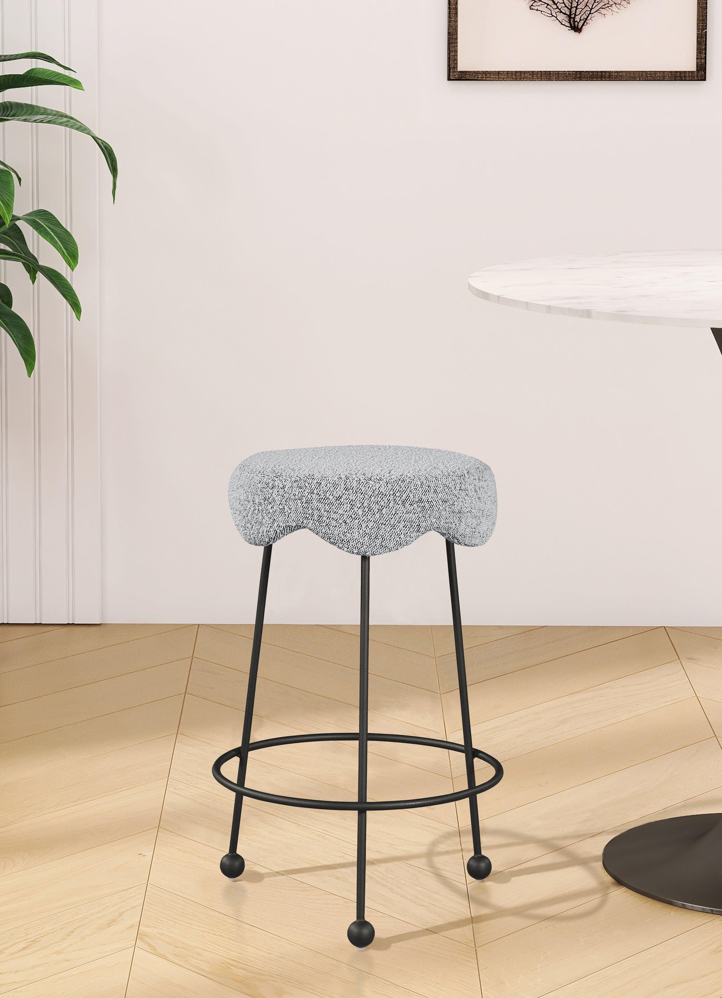 Meridian Furniture - Fleur - Counter Stool - 5th Avenue Furniture