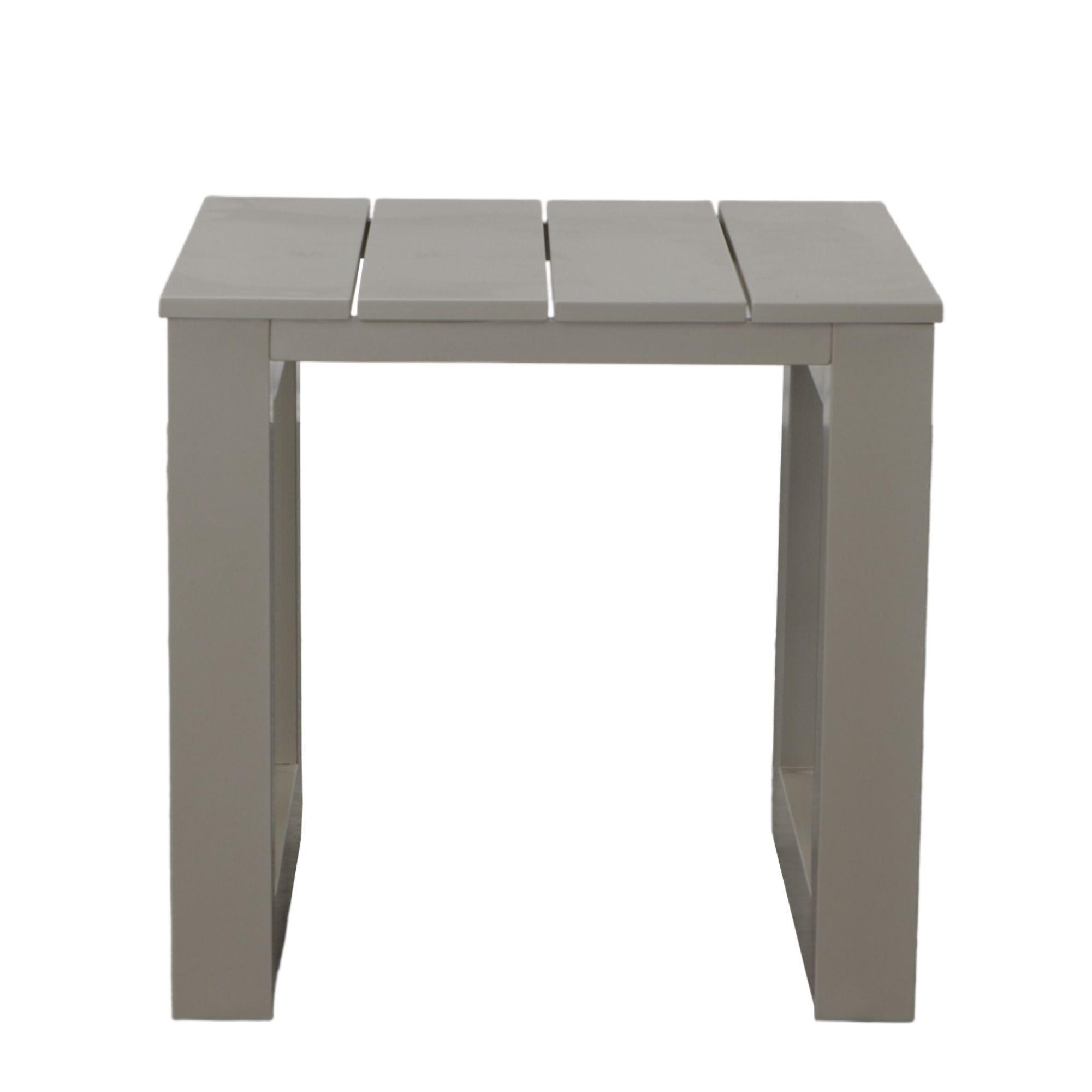 Steve Silver Furniture - Dalilah - Patio Square End Table - Gray - 5th Avenue Furniture