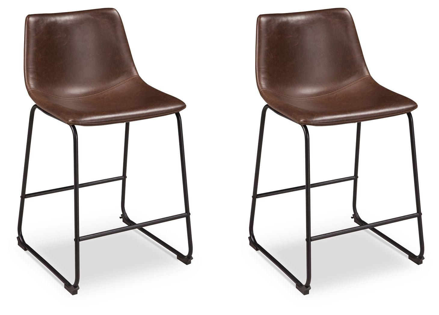Signature Design by Ashley® - Centiar - Upholstered Barstool (Set of 2) - 5th Avenue Furniture