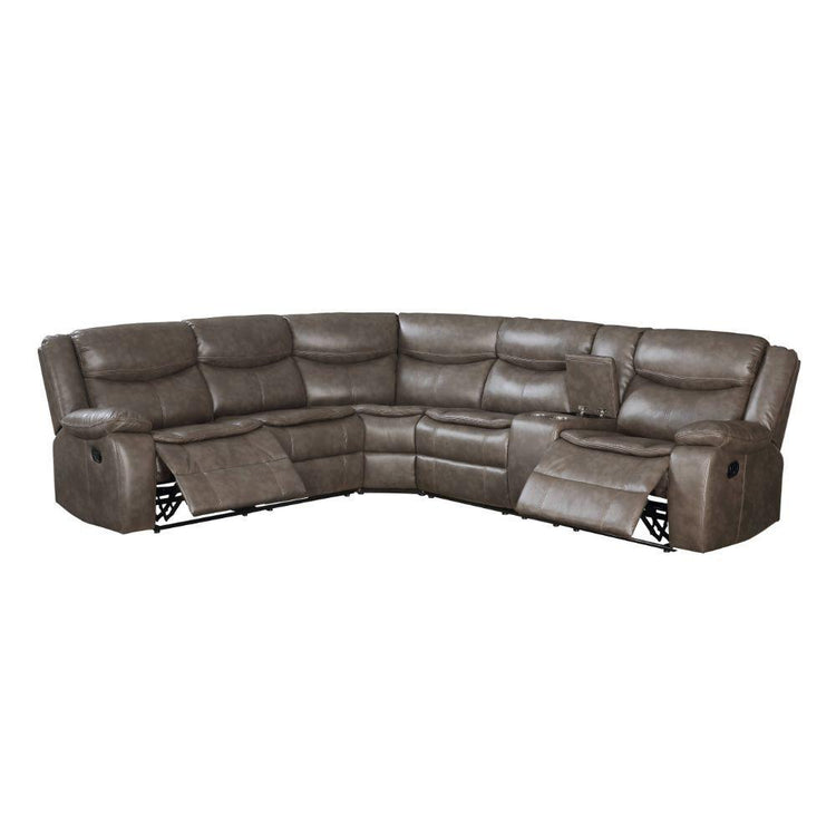 ACME - Tavin - Sectional Sofa (Motion) - 5th Avenue Furniture