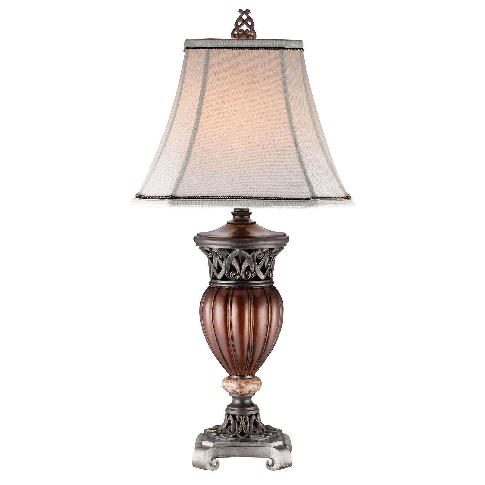 Furniture of America - Luna - Table Lamp (Set of 2) - Brown - 5th Avenue Furniture