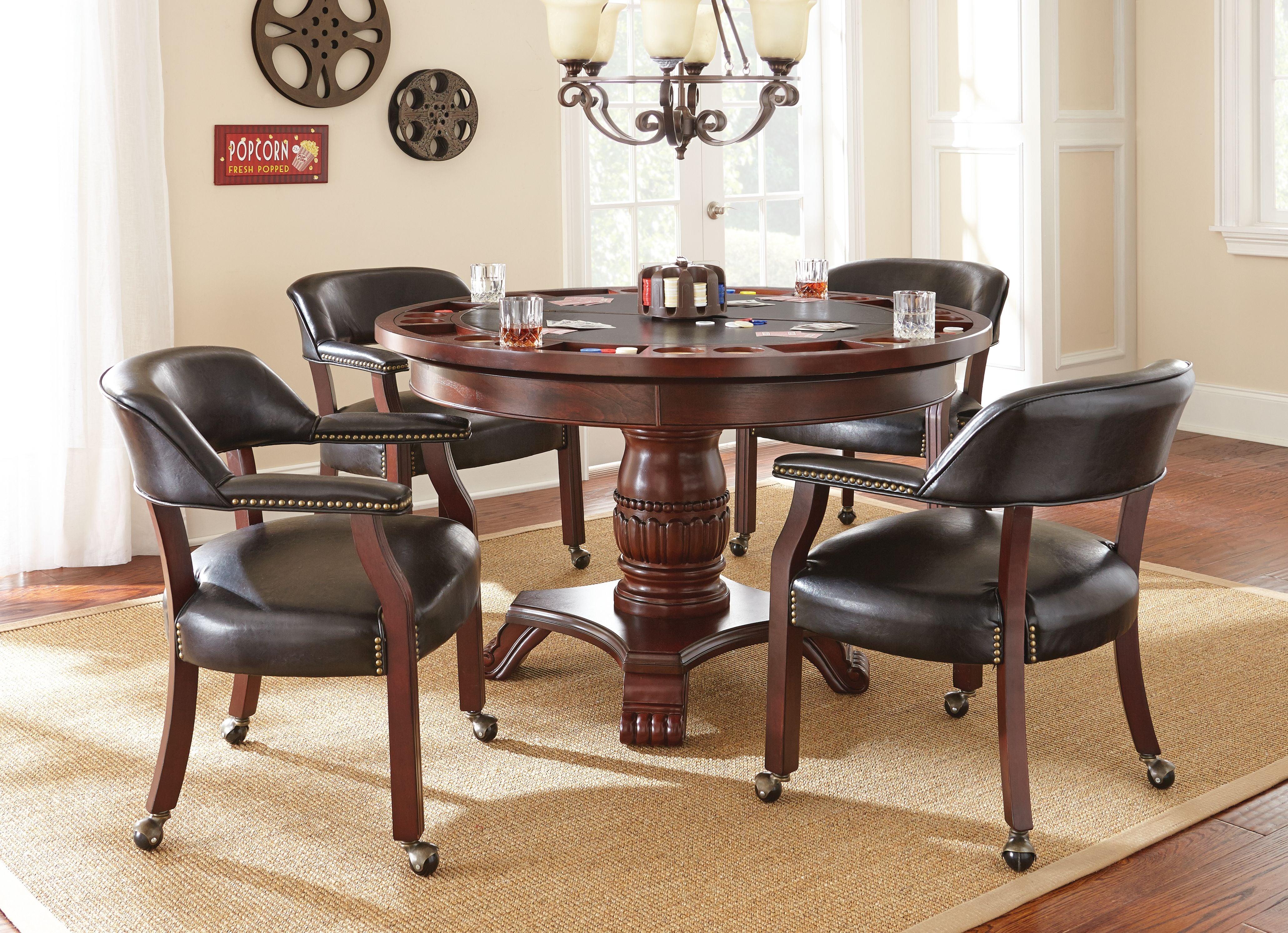 Steve Silver Furniture - Tournament - Dining And Game Table - 5th Avenue Furniture