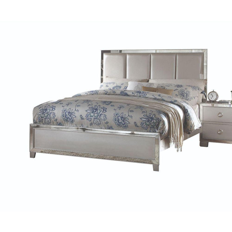 ACME - Voeville II - Bed (Padded HB) - 5th Avenue Furniture