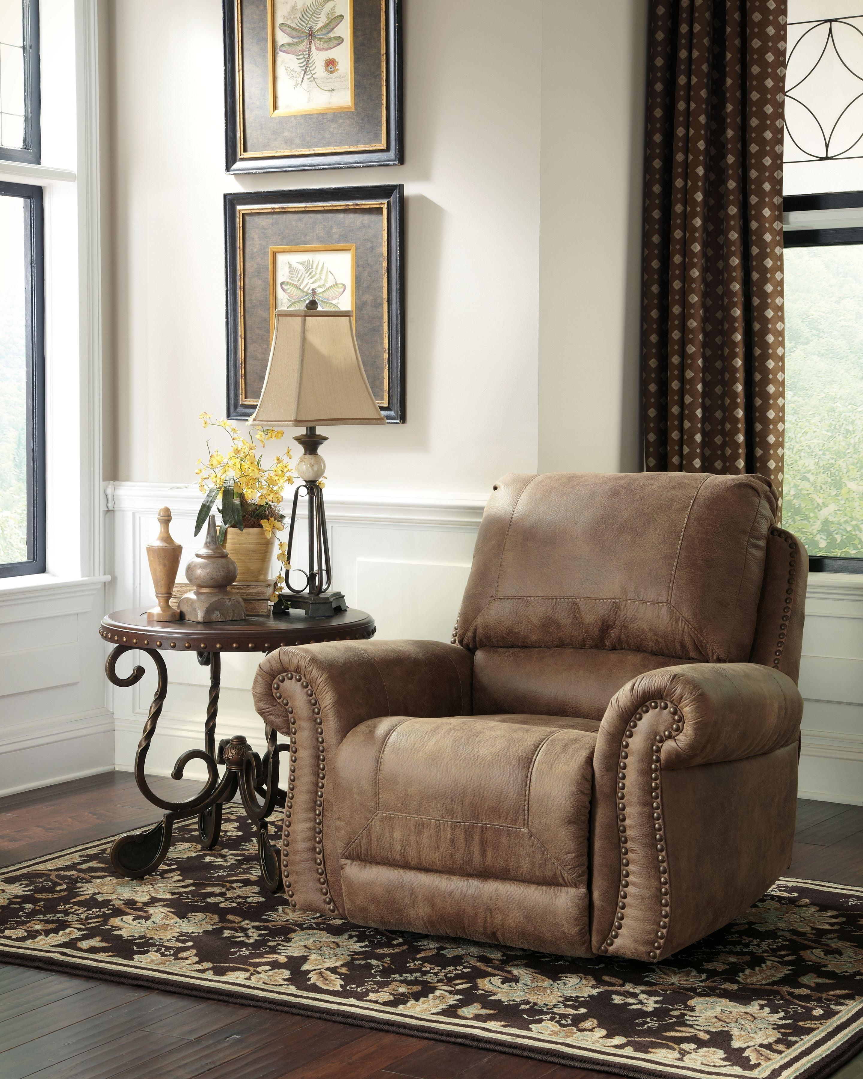 Ashley Furniture - Larkinhurst - Earth - Rocker Recliner - 5th Avenue Furniture