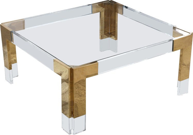 Meridian Furniture - Casper - Square Coffee Table - 5th Avenue Furniture