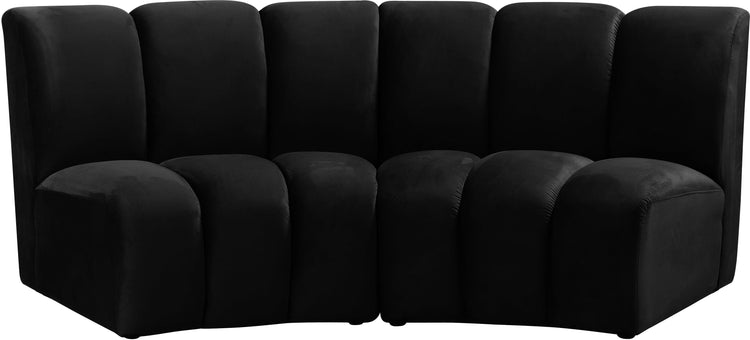 Meridian Furniture - Infinity - 2 Pc. Modular Sectional - 5th Avenue Furniture