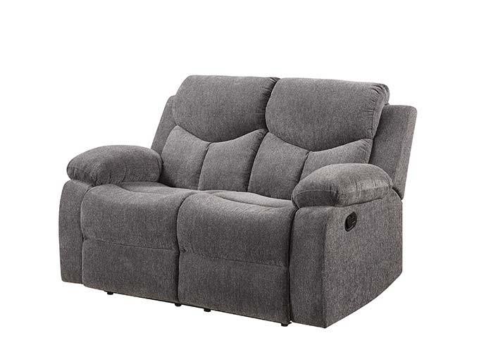 ACME - Kalen - Loveseat - Gray Chenille - 5th Avenue Furniture