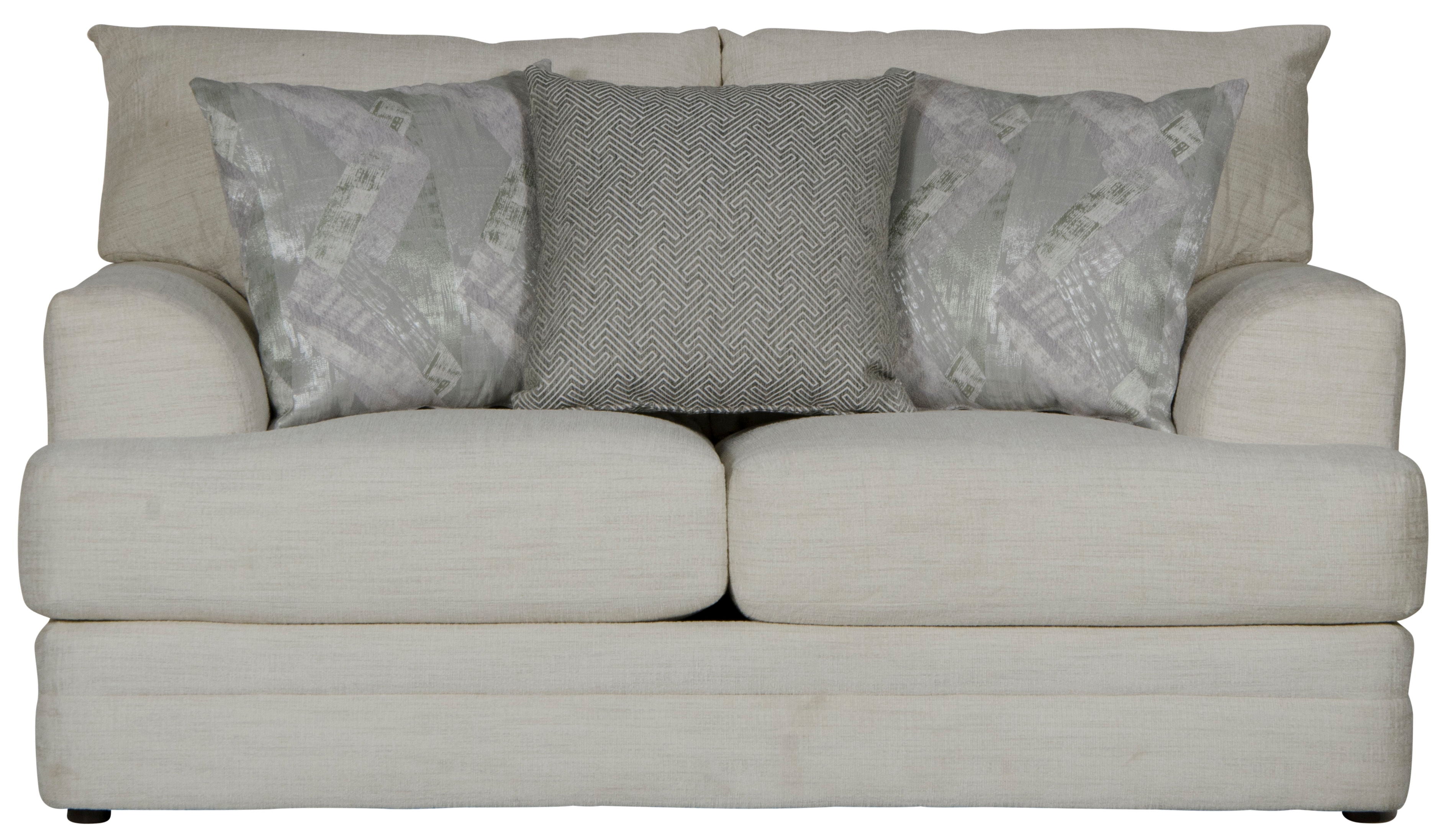 Zeller - Loveseat - Cream - 5th Avenue Furniture