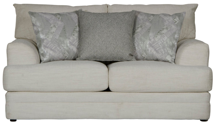 Zeller - Loveseat - Cream - 5th Avenue Furniture