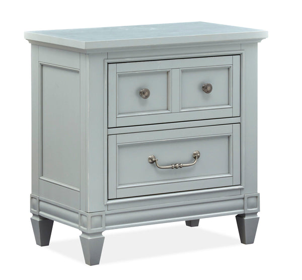 Magnussen Furniture - Glenbrook - Drawer Nightstand - Pebble - 5th Avenue Furniture