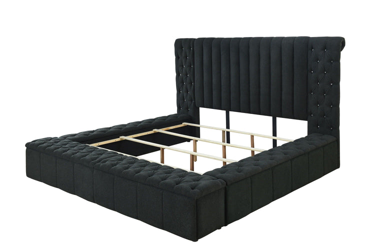 Crown Mark - Danbury - Bed With Storage - 5th Avenue Furniture