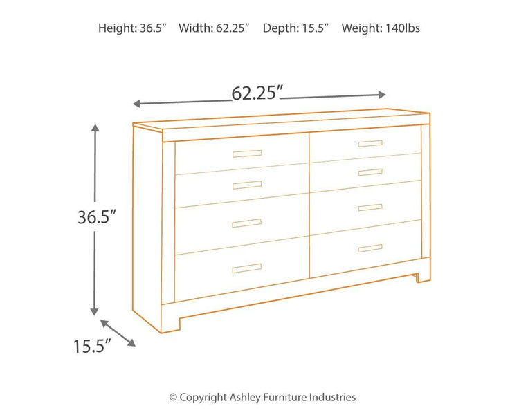 Ashley Furniture - Culverbach - Dresser - 5th Avenue Furniture