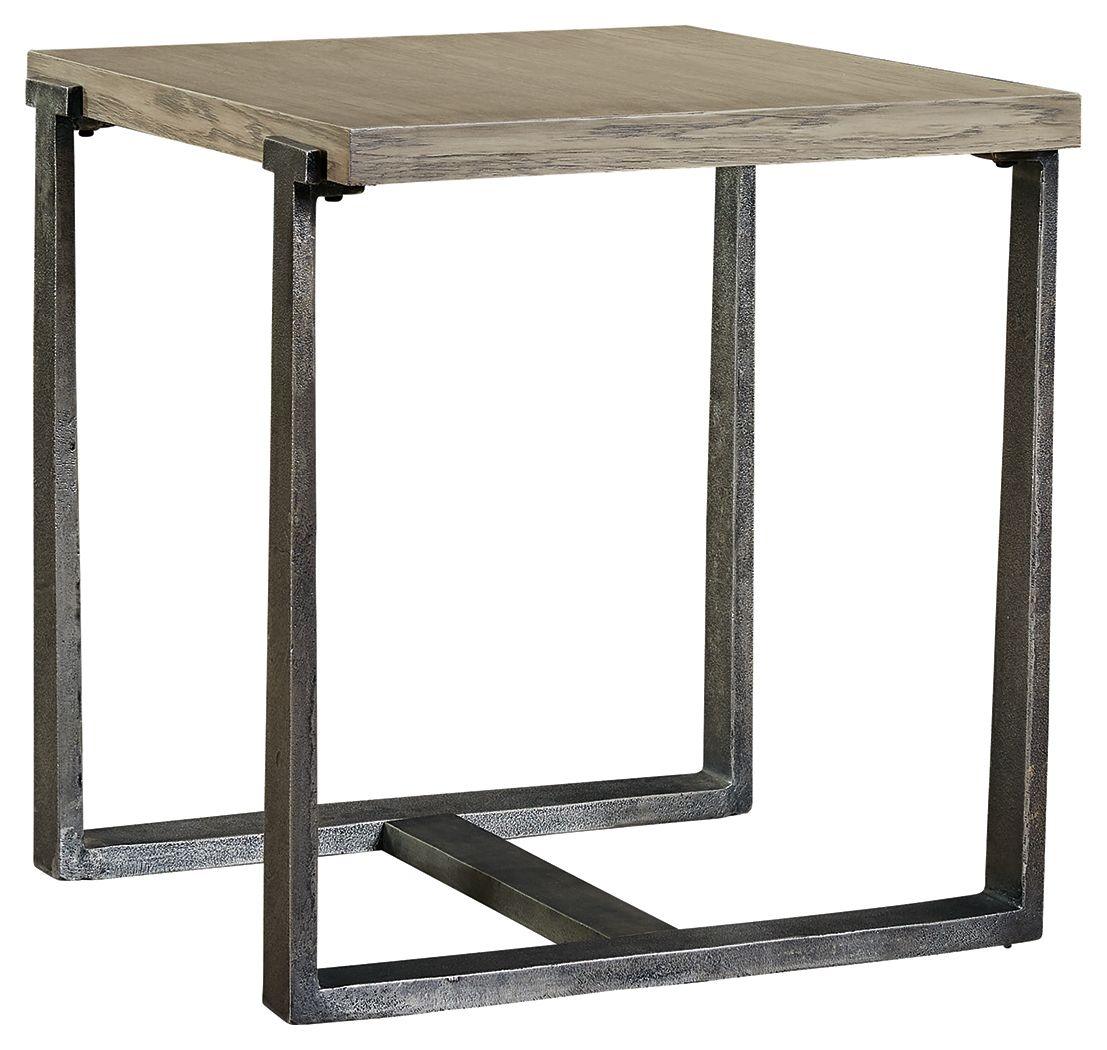 Signature Design by Ashley® - Dalenville - Gray - Rectangular End Table - 5th Avenue Furniture