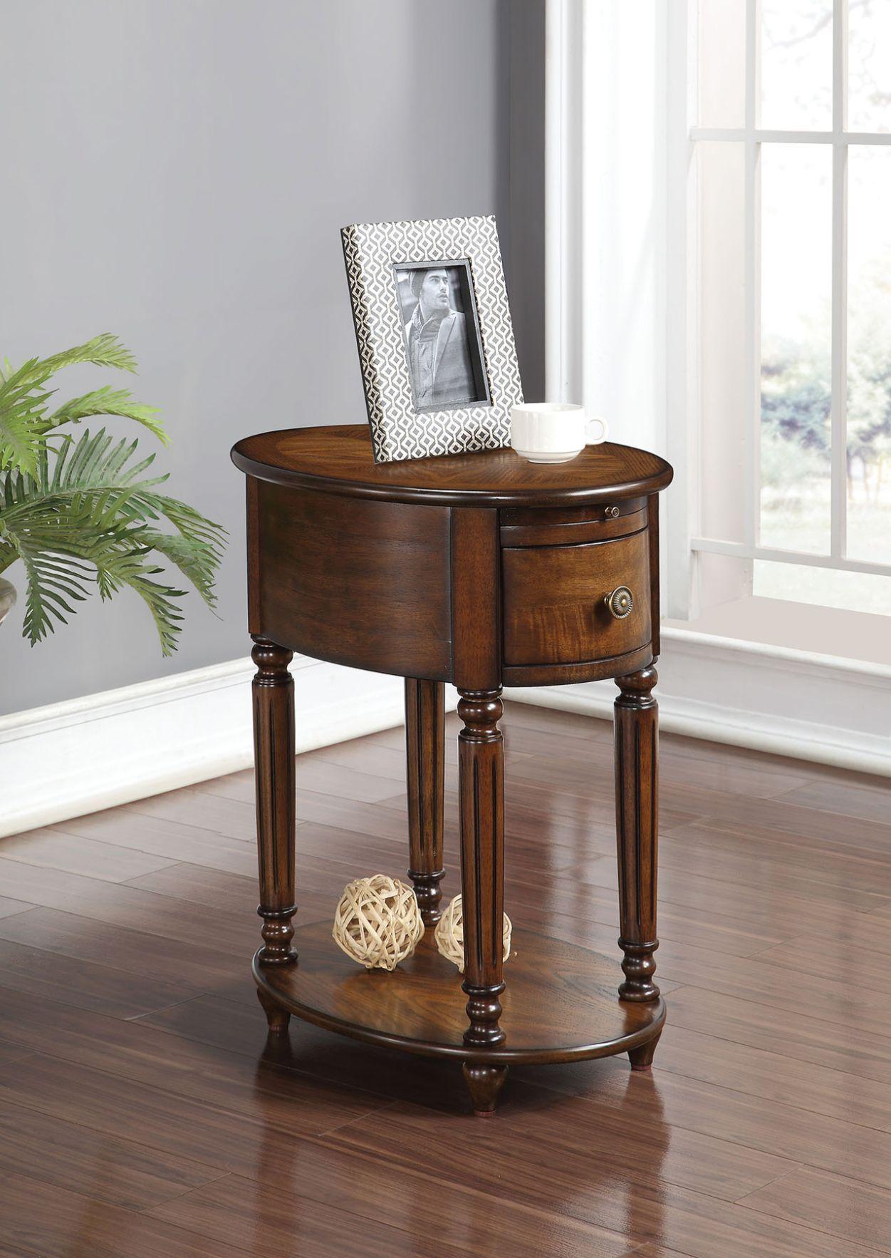 ACME - Peniel - Accent Table - Dark Oak - 5th Avenue Furniture