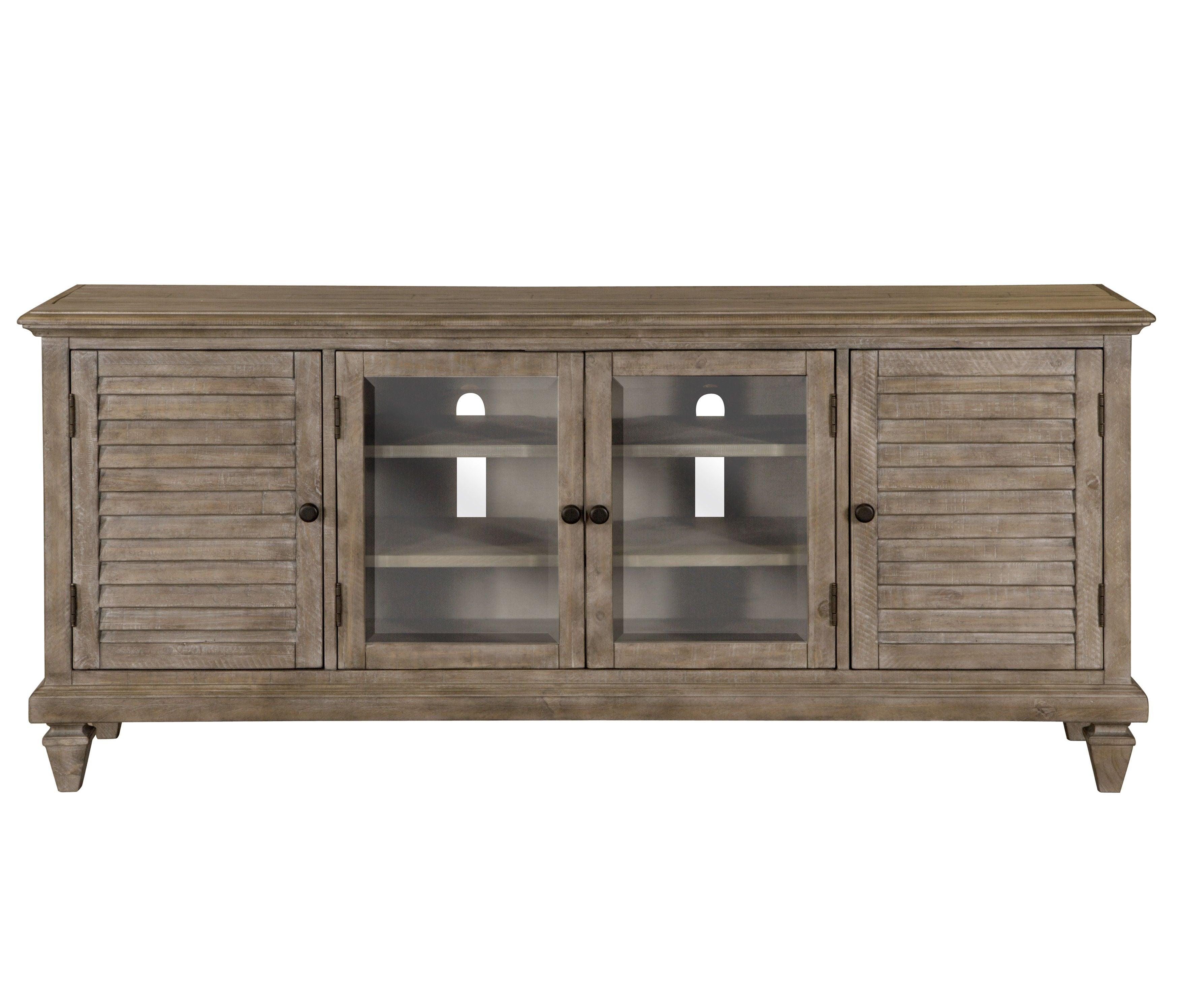 Magnussen Furniture - Lancaster - Rustic Entertainment Console - Dovetail Grey - 5th Avenue Furniture