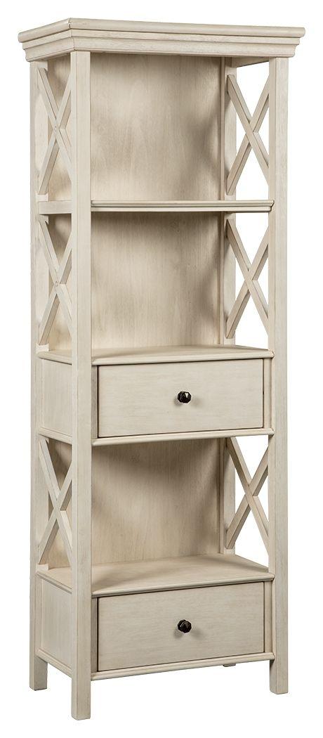 Signature Design by Ashley® - Bolanburg - Antique White - Display Cabinet - 5th Avenue Furniture