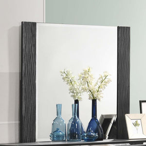 CoasterEveryday - Blacktoft - Rectangle Dresser Mirror - Black - 5th Avenue Furniture