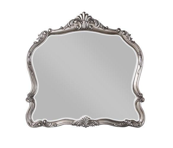 ACME - Ausonia - Mirror - Antique Platinum - Finish - 5th Avenue Furniture