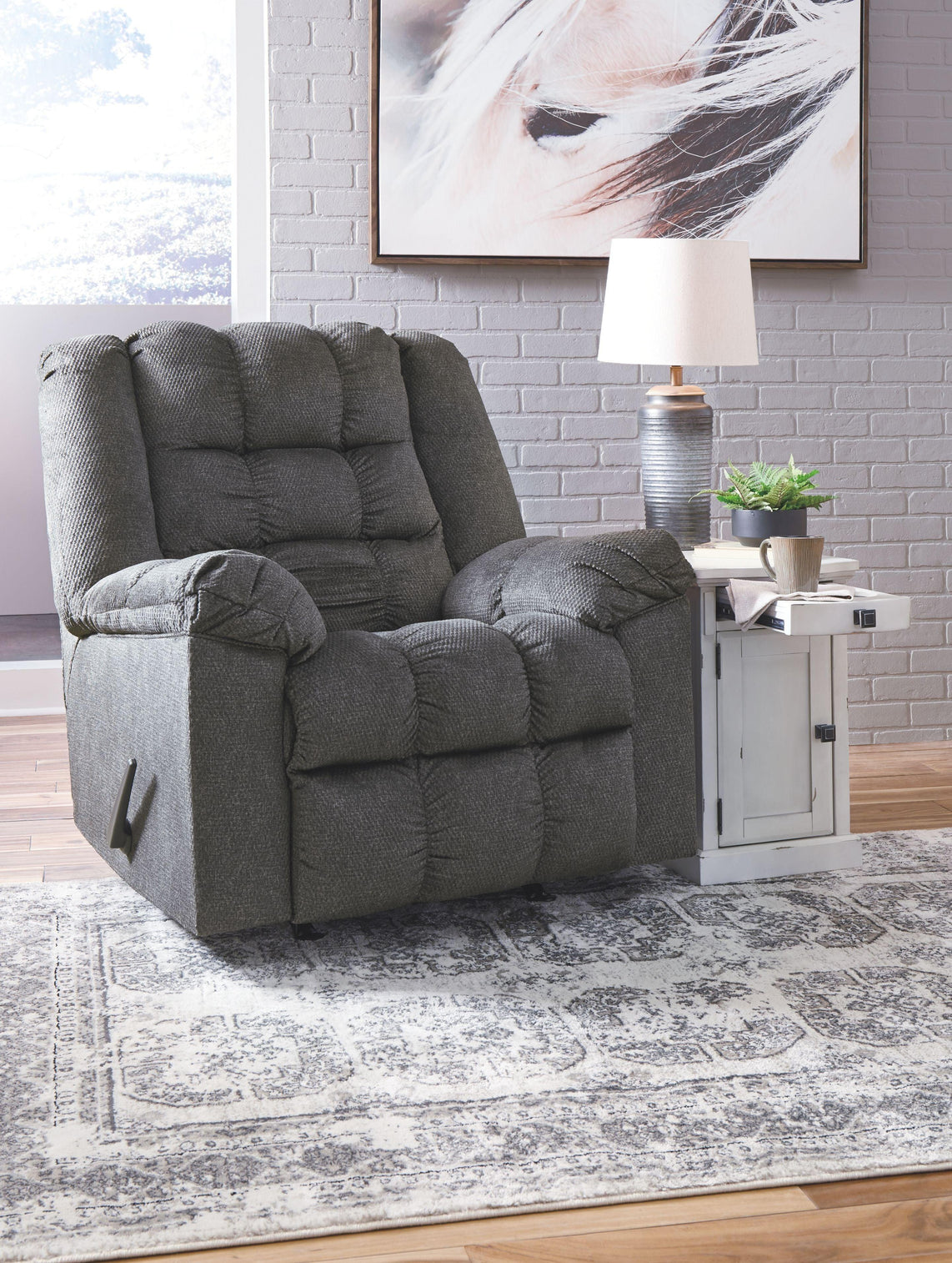 Ashley Furniture - Drakestone - Rocker Recliner - 5th Avenue Furniture