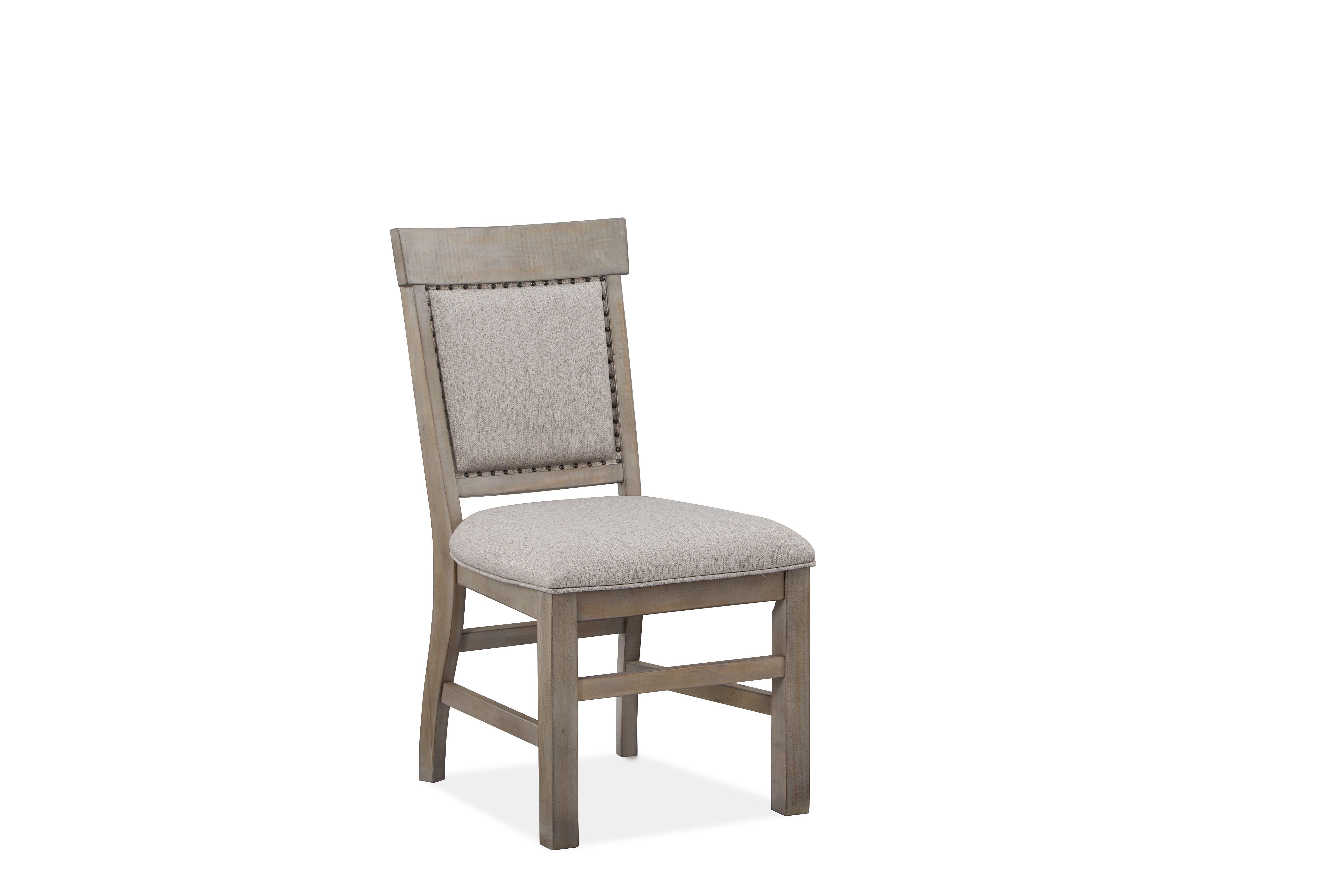 Magnussen Furniture - Tinley Park - Dining Side Chair With Upholstered Seat & Back (Set Of 2) - Dove Tail Grey - 5th Avenue Furniture