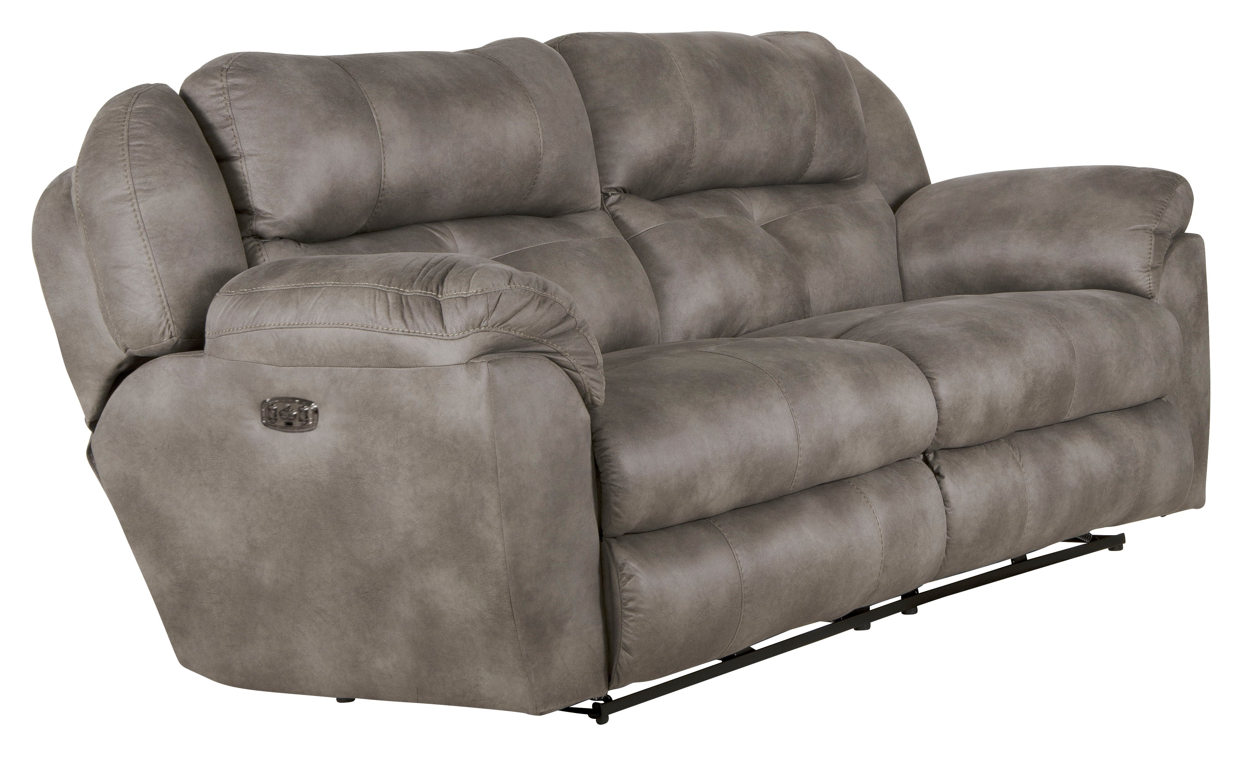 Ferrington - Power Lay Flat Reclining Sofa with Power Adjustable Headrest & Lumbar - 5th Avenue Furniture