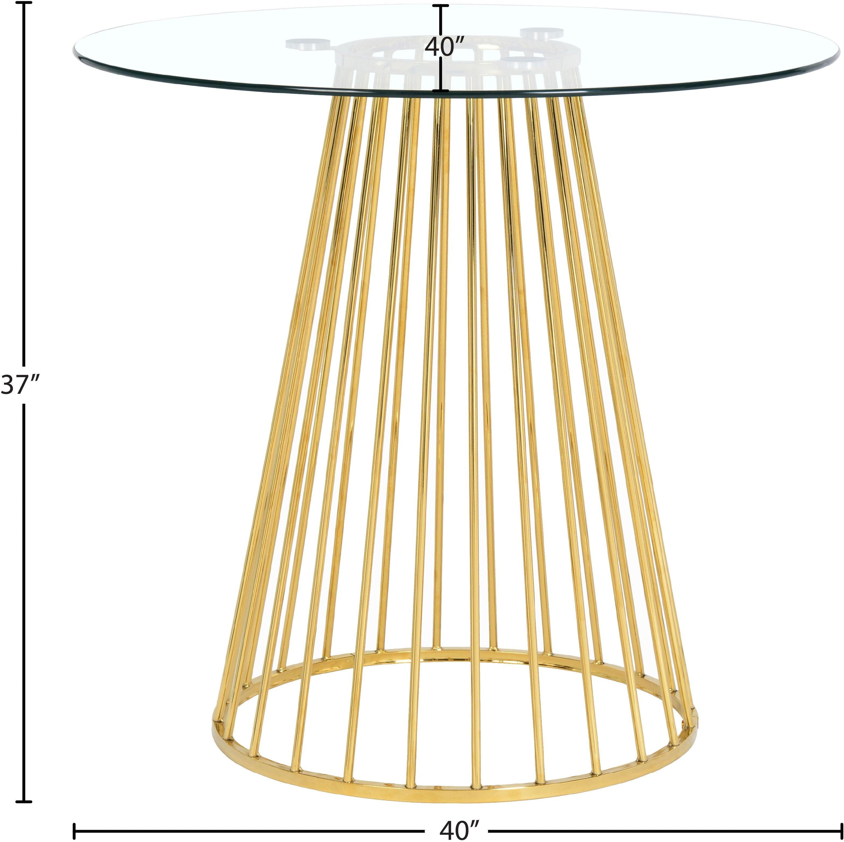 Meridian Furniture - Gio - Counter Height Table - 5th Avenue Furniture